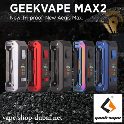GEEKVAPE MAX100 (Aegis Max 2) 100W BOX MOD - Vape Here Store