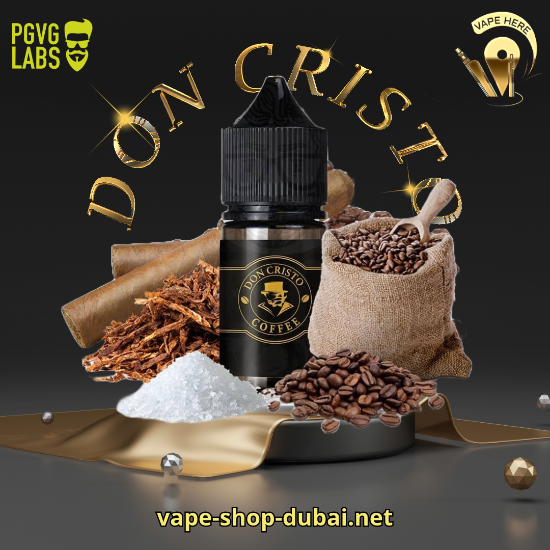 Don Cristo PGVG 25mg 30ml Salt Nic Coffee UAE Dubai