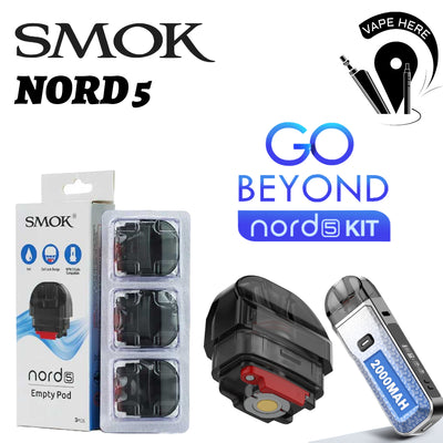 smok nord 5 replacement pods in uae dubai and abu dhabi