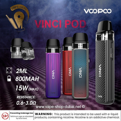 VOOPOO VINCI Pod System Kit 800mAh - Vape Here Store
