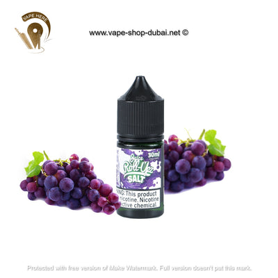 Grape 30ml Saltnic - Juice Roll Upz - Vape Here Store