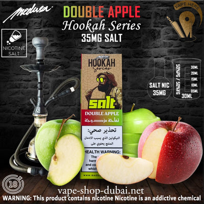 MEDUSA JUICE DOUBLE APPLE SALTNIC 30ML - HOOKAH SERIES - Vape Here Store