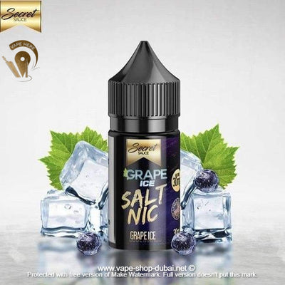 Grape Ice 30ml Saltnic by Secret Sauce - Vape Here Store
