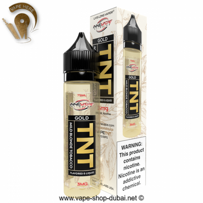 TNT GOLD - BY INNEVAPE ELIQUID - Vape Here Store