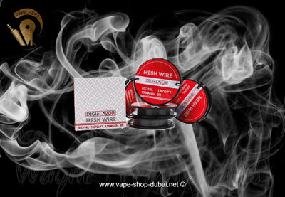 Digiflavor Mesh Wire N80 5FT. (1.25 ohm) - Vape Here Store