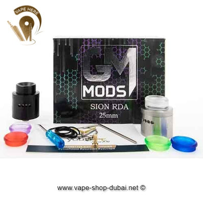 QP Design by GM Mods Sion RDA 25mm LE Tank - Vape Here Store