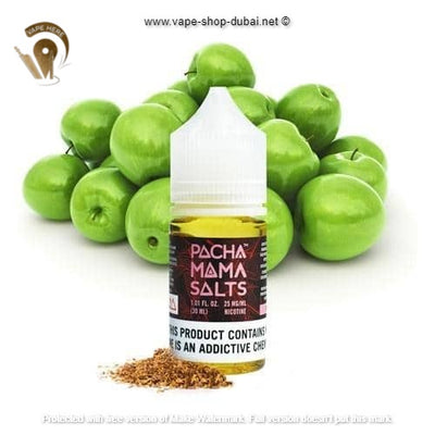 Apple Tobacco 30ml Saltnic by Pachamama - Vape Here Store