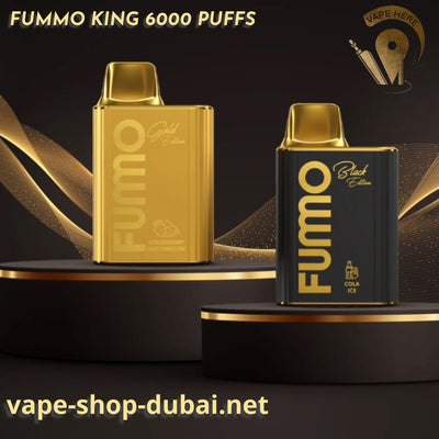 FUMMO KING 6000 PUFFS 20 MG DISPOSABLE VAPE - Vape Here Store