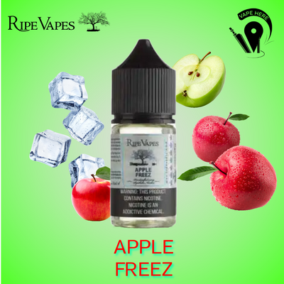 Apple Freez  30ml SaltNic - Fruit Flavors Collection from Ripe Vapes UAE Abu Dhabi & Dubai 