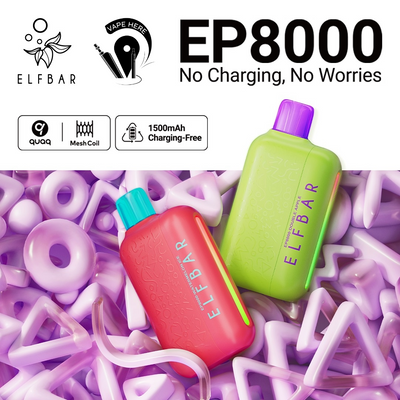 Elf Bar EP8000 Puffs Disposable Vape UAE Abu Dhabi
