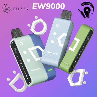 Elf Bar EW9000 Disposable Pods & Kit 50mg UAE Abu Dhabi