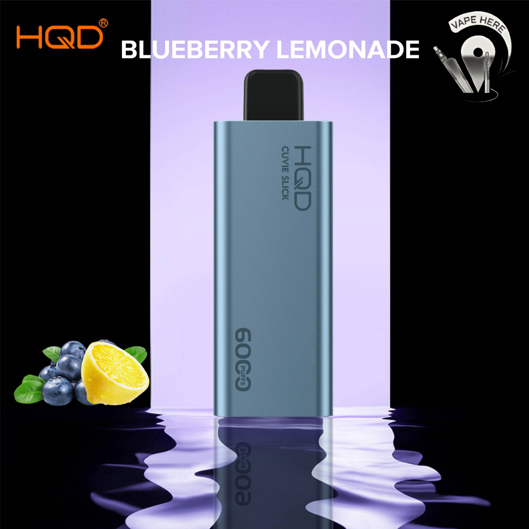 HQD CUVIE SLICK 6000 PUFFS DISPOSABLE VAPE Blueberry Lemonade UAE Sharjah