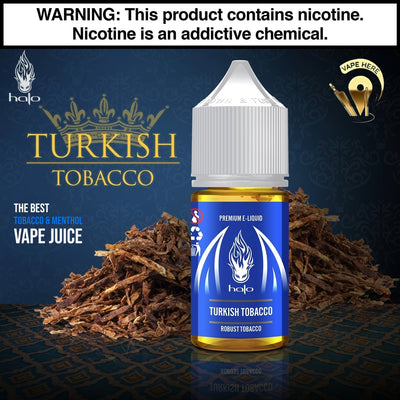 Halo Turkish Tobacco SaltNic UAE Dubai & Abu Dhabi