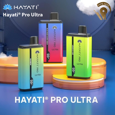 Hayati Pro Ultra 15000 Puffs Disposable Vape 20mg UAE Abu Dhabi