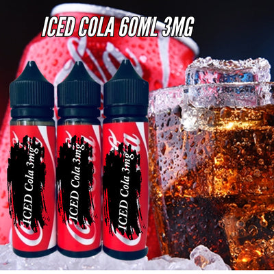 Cola Classic & Cola Ice Flavors 3MG E-liquids 60 & 120ML - Vape Here Store