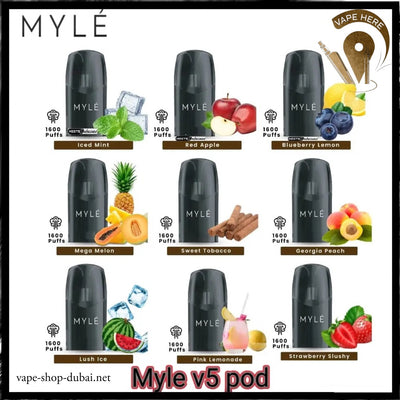 MYLE V5 META REPLACEMENT PODS - 2pcs/pack - Vape Here Store