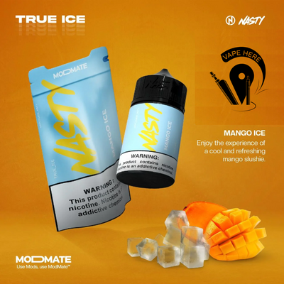 NASTY MODMATE – MANGO ICE E-liquid 60ml UAE Abu Dhabi & Dubai