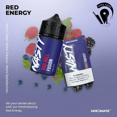 NASTY MODMATE – RED ENERGY E-liquid 60ml UAE Abu Dhabi & Dubai
