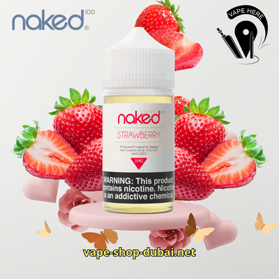 Naked 100 - Strawberry 60ml Fusion UAE Abu Dhabi & Dubai