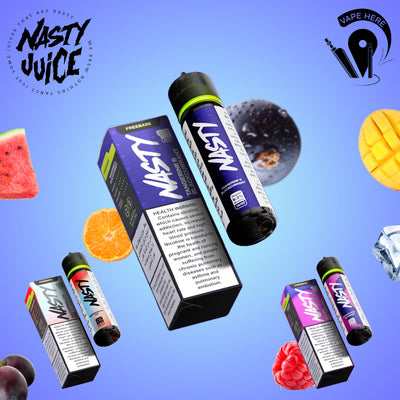 Nasty Vape Juice 3mg 50ml Esma Approved E-Liquids