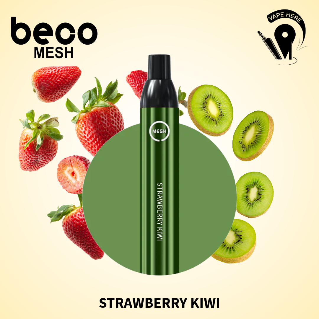 VAPTIO BECO MESH - DISPOSABLE VAPE DEVICE (2200 PUFFS) Strawberry Kiwi UAE Ajman