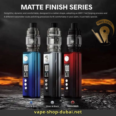 VOOPOO DRAG M100S KIT WITH U FORCE-L TANK ATOMIZER - Vape Here Store