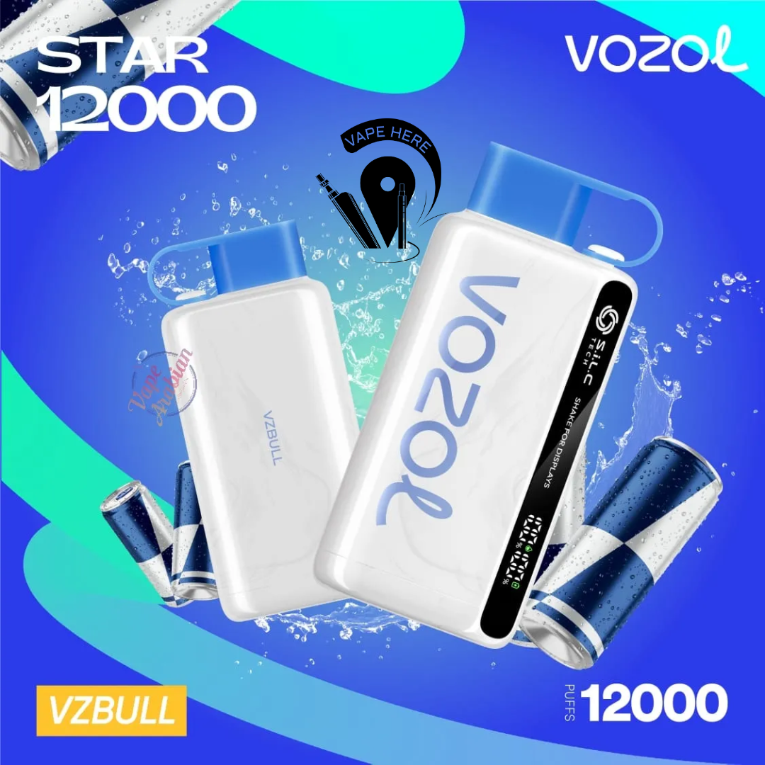 VOZOL STAR 12000 PUFFS DISPOSABLE VAPE VZBull (Energy Drink) UAE Sharjah