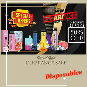 Vape Dubai UAE Disposable Clearance Offer- Vape Here Store