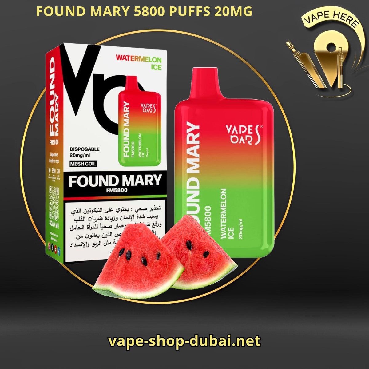 FOUND MARY FM 5800 PUFFS 20MG Strawberry Grape DISPOSABLE VAPE UAE Dubai