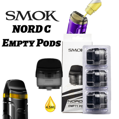 smok nord c empty pods