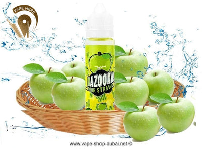 Green Apple Sour - Bazooka - Vape Here Store