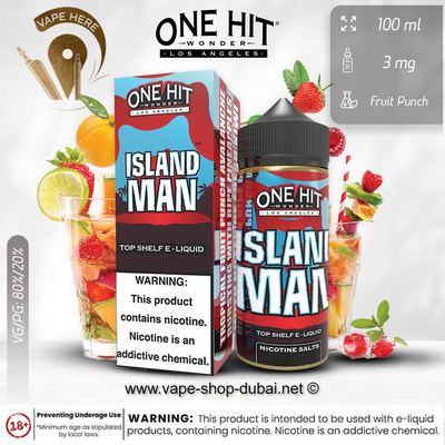 Island Man - One Hit Wonder - Vape Here Store