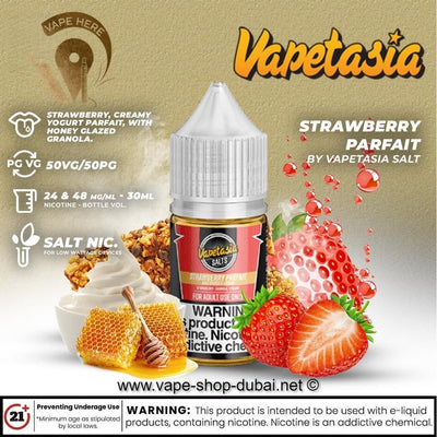 Killer Kustard Strawberry 30ml SaltNic - Vapetasia - Vape Here Store