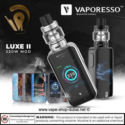 Vaporesso Luxe II 220W TC with NRG-S Tank Kit - Vape Here Store