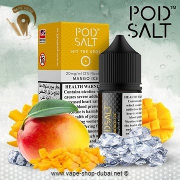 Pod Salt Mango Ice - NicSalt - Vape Here Store