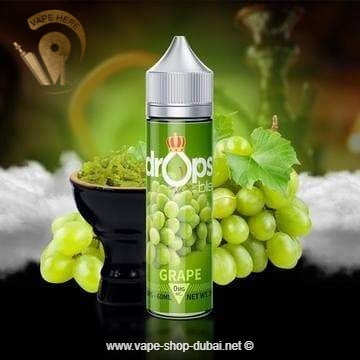 Grape Shisha 60ml E Liquid by Drop by Blis - Vape Here Store