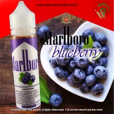 Marlboro Blueberry 60ml E Liquid - Vape Here Store