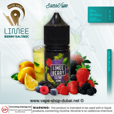 Limee Berry Saltnic by Sam Vapes - Vape Here Store