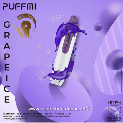 MOOSH PUFFMI DISPOSABLE PEN (20MG - 1500 PUFFS) - Vape Here Store
