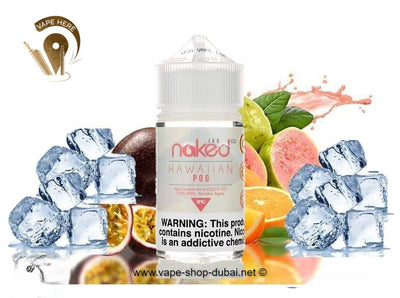 Naked 100 - Hawaiian Pog Ice 60ml / 50ml - Vape Here Store