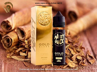 Gold Blend Tobacco Series - Nasty 60ml - Vape Here Store
