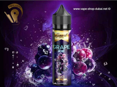 Grape Ice 60ml Eliquid - Secret Sauce - Vape Here Store