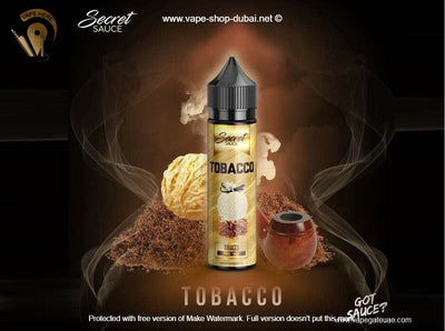 Tobacco 60ml Eliquid - Secret Sauce - Vape Here Store