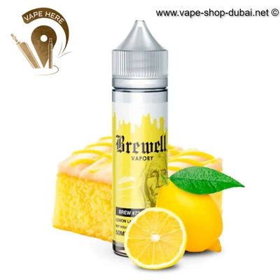 Lemon Layer Cake 60ml E juice by Brewell - Vape Here Store