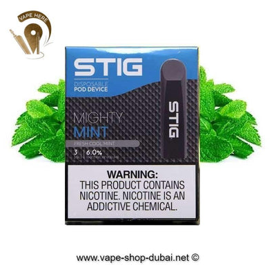 STIG Disposable Pod by VGOD ( American Version ) - MIGHTY MINT - Vape Here Store