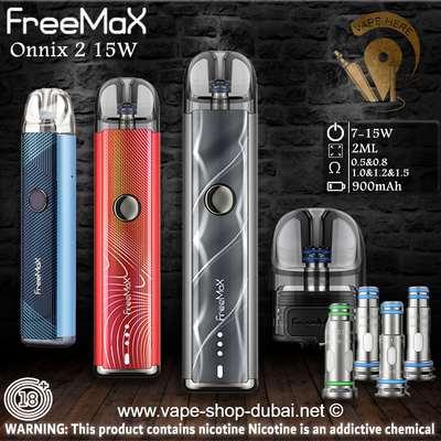 Freemax Onnix 2 15W Kit 900mAh Pod System Kit (Clearance Offer) - Vape Here Store