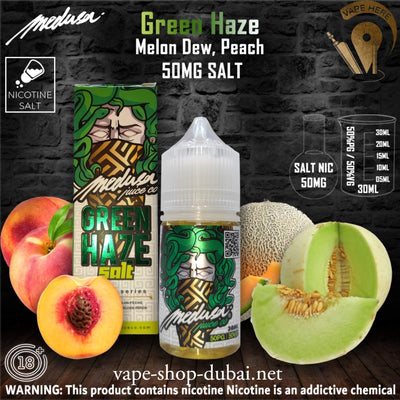 MEDUSA JUICE GREEN HAZE SALTNIC 30ML - CLASSIC SERIES - Vape Here Store