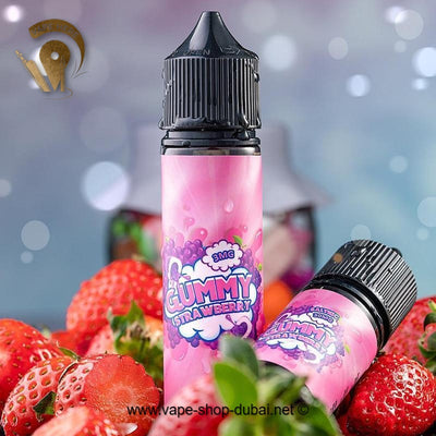 Strawberry 60ml E Liquid by Gummy Eliquid - Vape Here Store