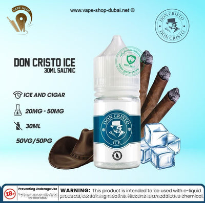 Don Cristo Ice 30ml SaltNic by PGVG - Vape Here Store