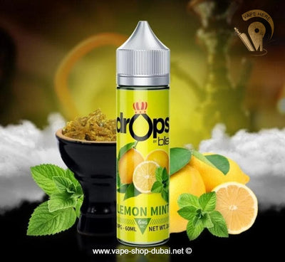 Lemon Mint 60ml E liquid by Drop By Blis - Vape Here Store